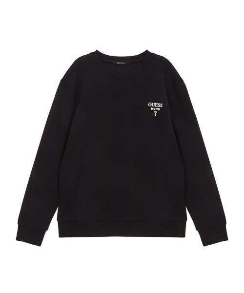 Guess（ゲス）の「Mini Logo Sweatshirt（スウェット・メンズ・ライトグレー/ライトブルー/ブラック・SMALL/LARGE/X-LARGE/MEDIUM）」の2枚目の写真