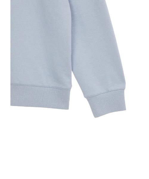 Guess（ゲス）の「Mini Logo Sweatshirt（スウェット・メンズ・ライトグレー/ライトブルー/ブラック・SMALL/LARGE/X-LARGE/MEDIUM）」の7枚目の写真