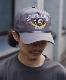 schott | 【WEB LIMITED】Schott/ショット/TC TWILL CAP BORN IN N.Y.C./TCツイルキャップ "ボーンインニューヨーク"(キャップ)