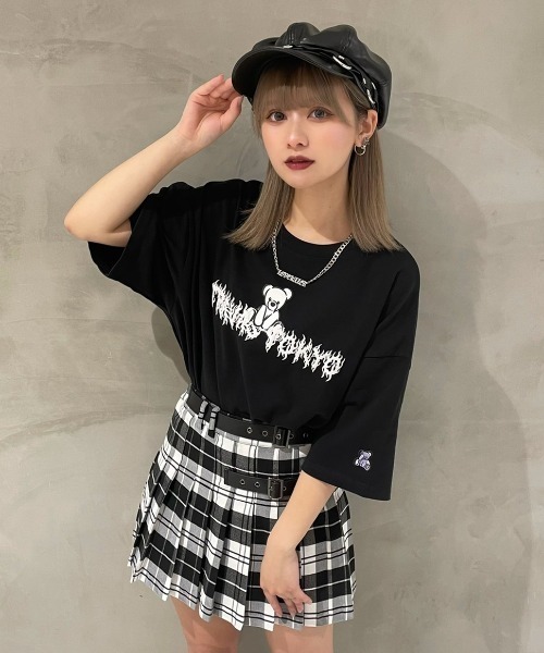 TRAVAS TOKYO/トラバス トーキョー』Foam print bear BIG Tee