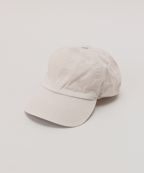 JOURNAL STANDARD relume（ジャーナルスタンダード　レリューム）の「【newhattan】DAMAGED BASEBALL CAP：キャプ（ハット・レディース・アイボリー/ベージュ/チャコールグレー/レンガ・FREE）」の19枚目の写真
