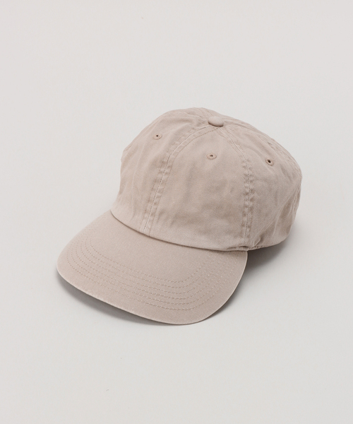 JOURNAL STANDARD relume（ジャーナルスタンダード　レリューム）の「【newhattan】DAMAGED BASEBALL CAP：キャプ（ハット・レディース・アイボリー/ベージュ/チャコールグレー/レンガ・FREE）」の20枚目の写真