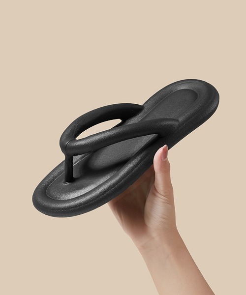 Fun & Daily（ファンアンドデイリー）の「Color Volume Sandals（サンダル・レディース・ピンク/ブラック/グリーン/ホワイト・LARGE/MEDIUM）」の12枚目の写真