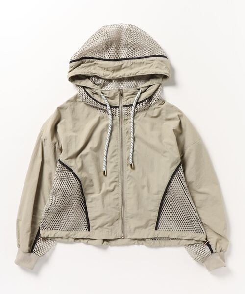 新品未使用✨　リズレー　RISLEY ジャケット　メッシュジャケット Risley（リズレー）の「Risley(リズレー) メッシュ切替フード