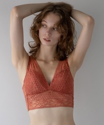 【bijorie】ベストボディブラ　Vバックレース／Beach Flower series