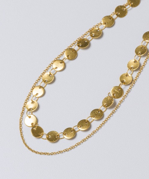 muku（ムク）の「金属アレルギー対応　ラウンドモチーフアンクレット/サージカルステンレス/316L（アンクレット・レディース・ゴールド・FREE）」の9枚目の写真