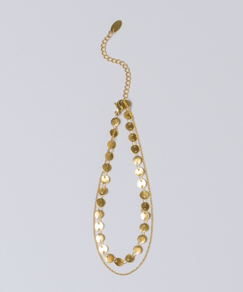 muku（ムク）の「金属アレルギー対応　ラウンドモチーフアンクレット/サージカルステンレス/316L（アンクレット・レディース・ゴールド・FREE）」の11枚目の写真