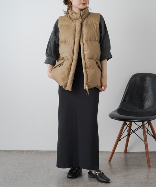 PUAL CE CIN（ピュアルセシン）の「【WEB限定】シリコン刺繍Tシャツ（Tシャツ/カットソー・レディース・イエロー/オレンジ/チャコール/ベージュ・FREE）」の10枚目の写真