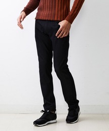 【撥水】プレビアシャンブレー5ポケットパンツ