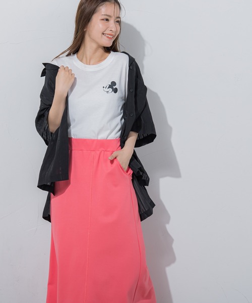 VICKY(ビッキー)の「【夏らしい爽やかなストライプ柄】オープンカラーブラウス《手洗い可能》(シャツ/ブラウス・レディース・イエロー/ホワイト/ブラック/ブルー・M)」の13枚目の写真