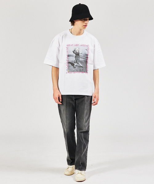 ABAHOUSE(アバハウス)の「【WEB限定】GOLF PUNK グラフィックTEEシリーズ/ユニセックス(Tシャツ/カットソー・メンズ・ホワイト系その他/ホワイト系その他2/ブラック系その他/ブラック系その他2・フリー)」の16枚目の写真