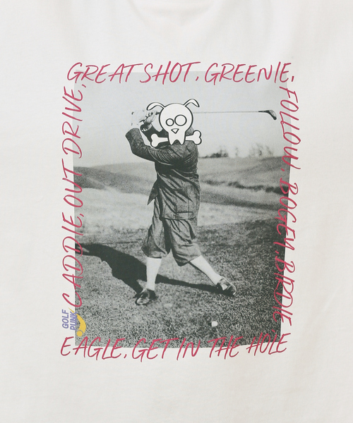 ABAHOUSE(アバハウス)の「【WEB限定】GOLF PUNK グラフィックTEEシリーズ/ユニセックス(Tシャツ/カットソー・メンズ・ホワイト系その他/ホワイト系その他2/ブラック系その他/ブラック系その他2・フリー)」の19枚目の写真