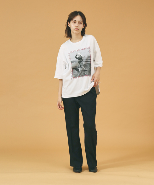 ABAHOUSE(アバハウス)の「【WEB限定】GOLF PUNK グラフィックTEEシリーズ/ユニセックス(Tシャツ/カットソー・メンズ・ホワイト系その他/ホワイト系その他2/ブラック系その他/ブラック系その他2・フリー)」の21枚目の写真