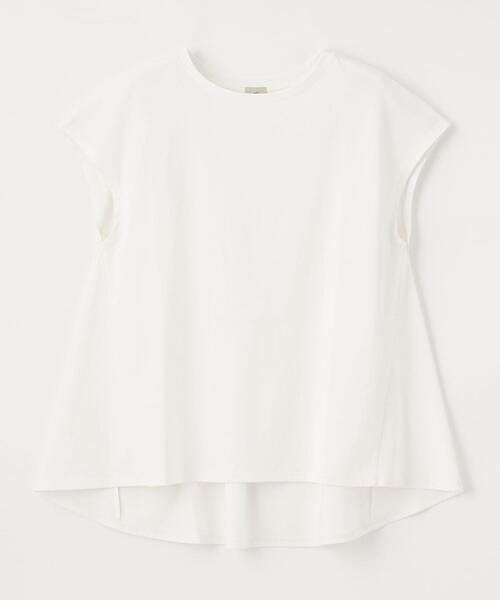 green label relaxing（グリーンレーベルリラクシング）の「バックペプラム フレンチスリーブ プルオーバー カットソー（Tシャツ/カットソー・レディース・ブラック/オフホワイト/ケリー/その他1・FREE）」の22枚目の写真