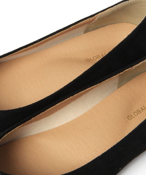 GLOBAL WORK（グローバルワーク）の「らくっション撥水フィットパンプス/961224（パンプス・レディース・ベージュ系その他2/ベージュ系その他/ブラック系その他/グレー/アイボリー/ブラック/その他/シルバー/ホワイト系その他・X-LARGE/MEDIUM/SMALL/LARGE）」の16枚目の写真