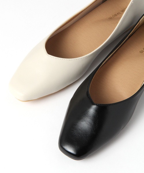 GLOBAL WORK（グローバルワーク）の「らくっション撥水フィットパンプス/961224（パンプス・レディース・ベージュ系その他2/ベージュ系その他/ブラック系その他/グレー/アイボリー/ブラック/その他/シルバー/ホワイト系その他・X-LARGE/MEDIUM/SMALL/LARGE）」の18枚目の写真