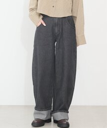 RAY CASSIN | S/M展開 ロールアップカーブデニム(デニムパンツ)