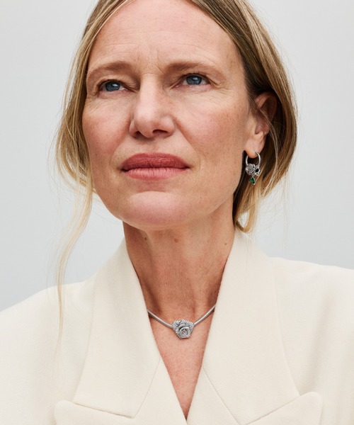 Pandora Moments スモール チャーム シルバー フープピアス（ピアス