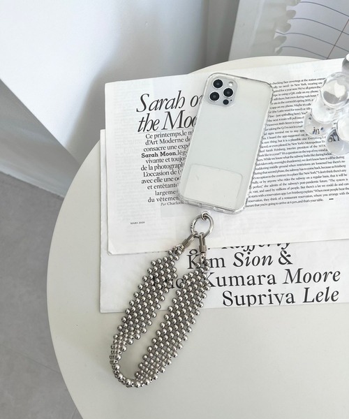 Me%（ミィパーセント）の「【ストラップシート付き】フラットアミハンドルストラップ  972650（スマホグッズ・レディース・シルバー/ゴールド/アイボリー・FREE）」の20枚目の写真