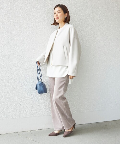 SHIPS（シップス）の「〈手洗い可能〉パイピング デザイン ジップ