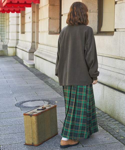 ヴィンテージライクピグメントビックロンT MONO-MART LADY'S│MONO