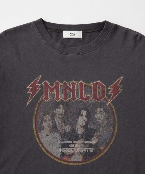 MONO-MART LADY'S(モノマートレディース)の「ヴィンテージライクピグメントビックロンT(Tシャツ/カットソー・レディース・スミクロ/アイボリー系1/ブラウン/アイボリー系2/ブラック系1/ブラック系2/ネイビー/アイボリー/ブラウン系2/ブラウン系3/ブラック系3・FREE)」の18枚目の写真