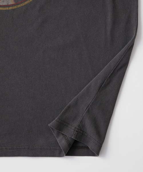 MONO-MART LADY'S(モノマートレディース)の「ヴィンテージライクピグメントビックロンT(Tシャツ/カットソー・レディース・スミクロ/アイボリー系1/ブラウン/アイボリー系2/ブラック系1/ブラック系2/ネイビー/アイボリー/ブラウン系2/ブラウン系3/ブラック系3・FREE)」の22枚目の写真