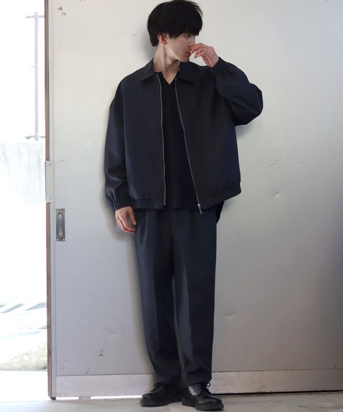 SITRY（シトリー）の「polyester tropical zip blouson/ポリトロ