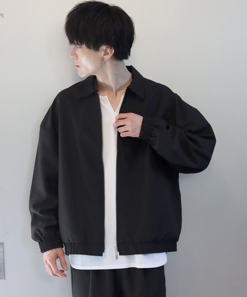 SITRY（シトリー）の「polyester tropical zip blouson/ポリトロ