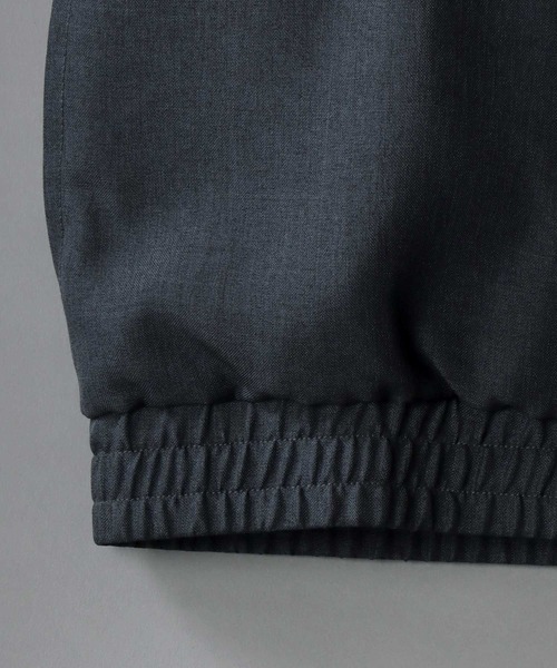 SITRY ジップブルゾン ボマージャケット SITRY ナイロンジャケット over size classic color nylon