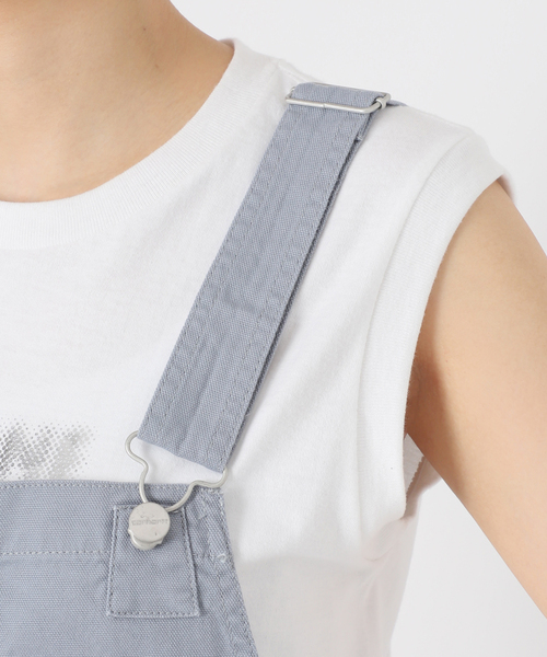Charles Chaton（シャルルシャトン）の「【Carhartt WIP/カーハート ダブリューアイピー】W BIB OVERALL STRAIGHT（サロペット/オーバーオール・レディース・グレー・MEDIUM/SMALL/X-SMALL）」の10枚目の写真