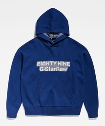 G-STAR（ジースター）の「GRAPHIC LOOSE KNITTED HOODIE