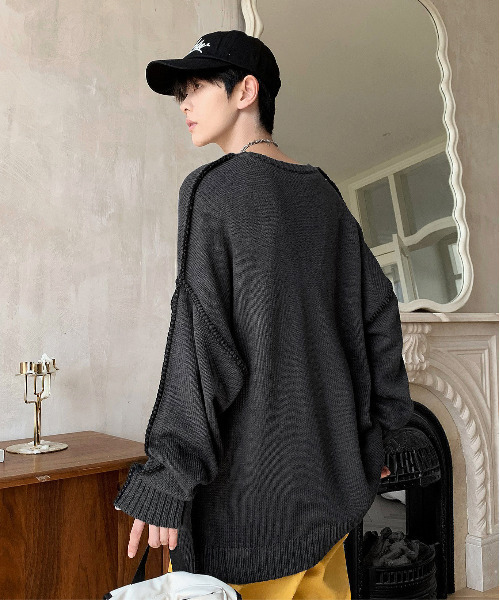 セール】【neos -addictive design-】ビッグシルエット 配色 ハンド