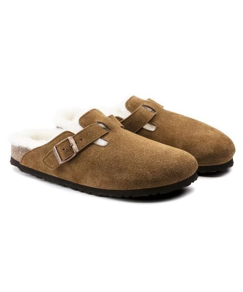 BIRKENSTOCK(ビルケンシュトック)の「BIRKENSTOCK/ビルケンシュトック/BOSTON SHEARLING(サンダル・メンズ・ブラック/グレー/ベージュ/ブラウン・41/42/40/39/43)」の3枚目の写真