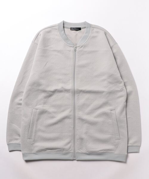 STYLEBLOCK（スタイルブロック）の「スポンジエンボスZIPブルゾン（MA-1・メンズ・ブラック/グレー/ネイビー・L/M/LL）」の5枚目の写真