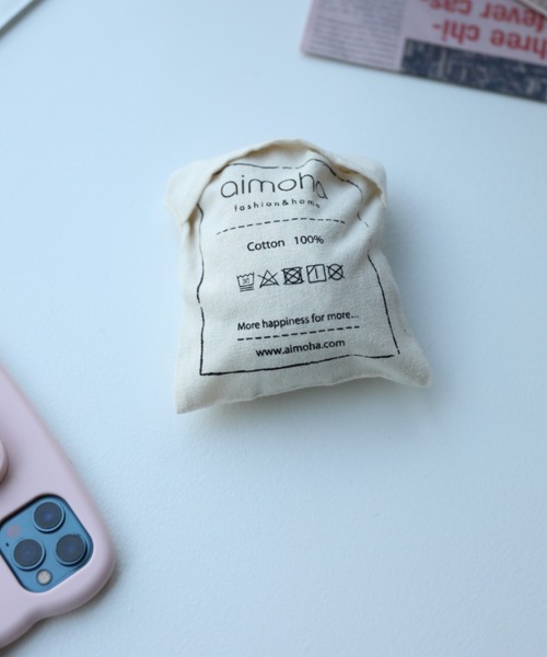 aimoha（アイモハ）の「コットンメッシュバッグ（ショルダーバッグ・レディース・ホワイト・FREE）」の9枚目の写真