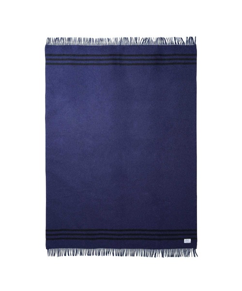 Snow Peak(スノーピーク)の「UP CYCLE Alpaca Blanket(ブランケット・メンズ・ネイビー/ダークグレー・ONE SIZE)」の4枚目の写真