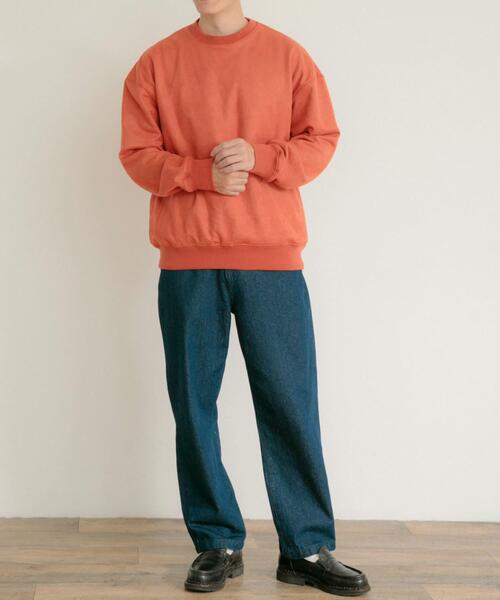 ITEMS URBANRESEARCH（アイテムズ アーバンリサーチ）の「裏フリースフェイクスウェード プルオーバー（その他トップス・メンズ・ブラック/アイボリー/レッド/ブルー・LARGE/MEDIUM）」の8枚目の写真