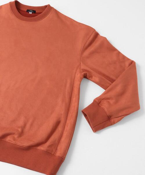 ITEMS URBANRESEARCH（アイテムズ アーバンリサーチ）の「裏フリースフェイクスウェード プルオーバー（その他トップス・メンズ・ブラック/アイボリー/レッド/ブルー・LARGE/MEDIUM）」の10枚目の写真