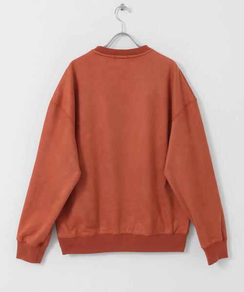 ITEMS URBANRESEARCH（アイテムズ アーバンリサーチ）の「裏フリースフェイクスウェード プルオーバー（その他トップス・メンズ・ブラック/アイボリー/レッド/ブルー・LARGE/MEDIUM）」の11枚目の写真