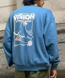 VISION STREET WEAR | 【VISION STREET】別注 ゴーストプリントクルースウェット(スウェット)