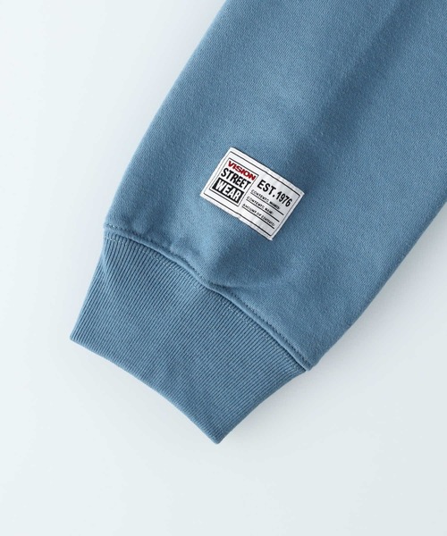 VISION STREET WEAR(ヴィジョンストリートウェア)の「【VISION STREET】別注 ゴーストプリントクルースウェット(スウェット・メンズ・ホワイト/ダークグレー/ブルー/グレー・L/M/XL)」の9枚目の写真