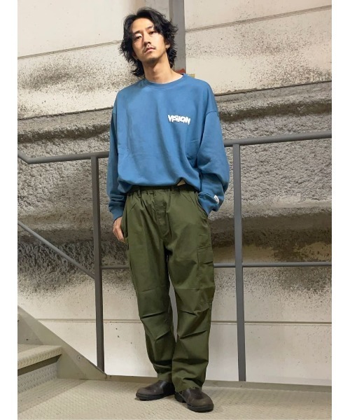 VISION STREET WEAR(ヴィジョンストリートウェア)の「【VISION STREET】別注 ゴーストプリントクルースウェット(スウェット・メンズ・ホワイト/ダークグレー/ブルー/グレー・L/M/XL)」の20枚目の写真