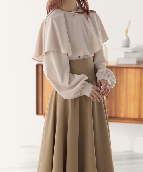 nouvellemoi（ヌーベルモイ）の「ハイウエストボリュームフレア