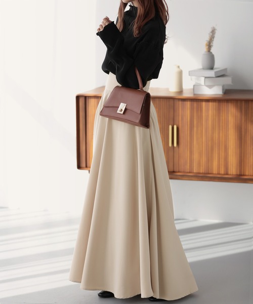 nouvellemoi（ヌーベルモイ）の「ハイウエストボリュームフレア