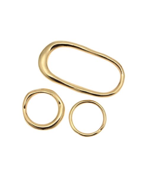 Ungrid（アングリッド）の「ニュアンスリングセット（リング・レディース・シルバー/ゴールド・FREE）」の14枚目の写真