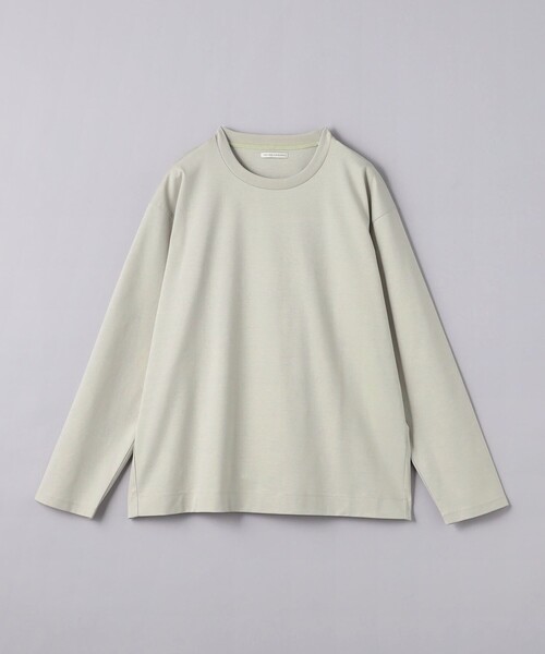 UNITED ARROWS（ユナイテッドアローズ）の「ポンチ ロングスリーブ Tシャツ デオドランド -抗菌防臭-（Tシャツ/カットソー・メンズ・ホワイト/ライトグレー/ブラック・S/M/L/XL）」の21枚目の写真