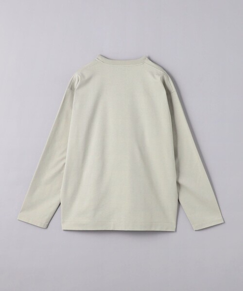 UNITED ARROWS（ユナイテッドアローズ）の「ポンチ ロングスリーブ Tシャツ デオドランド -抗菌防臭-（Tシャツ/カットソー・メンズ・ホワイト/ライトグレー/ブラック・S/M/L/XL）」の20枚目の写真
