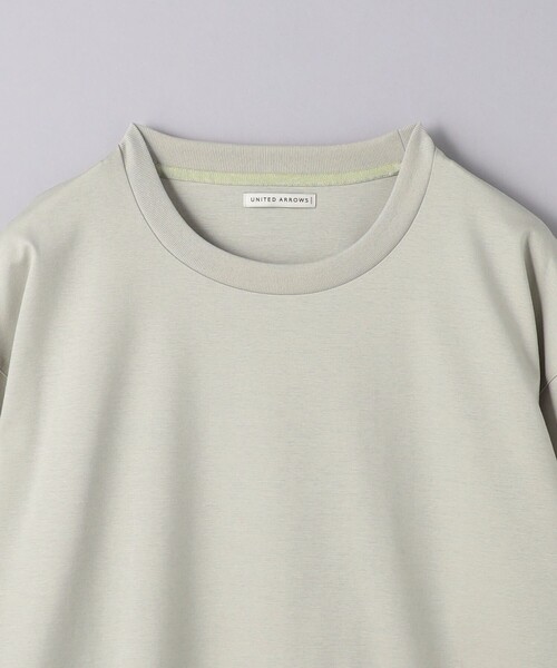 UNITED ARROWS（ユナイテッドアローズ）の「ポンチ ロングスリーブ Tシャツ デオドランド -抗菌防臭-（Tシャツ/カットソー・メンズ・ホワイト/ライトグレー/ブラック・S/M/L/XL）」の19枚目の写真