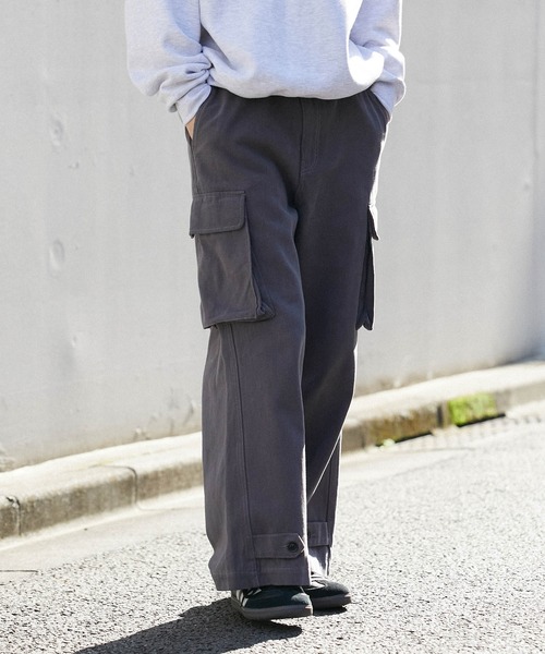 JUNRED(ジュンレッド)の「ユーロミリタリーカーゴフレアパンツ(カーゴパンツ・メンズ・ブラック/チャコールグレー/オフホワイト・L/M/S)」の21枚目の写真